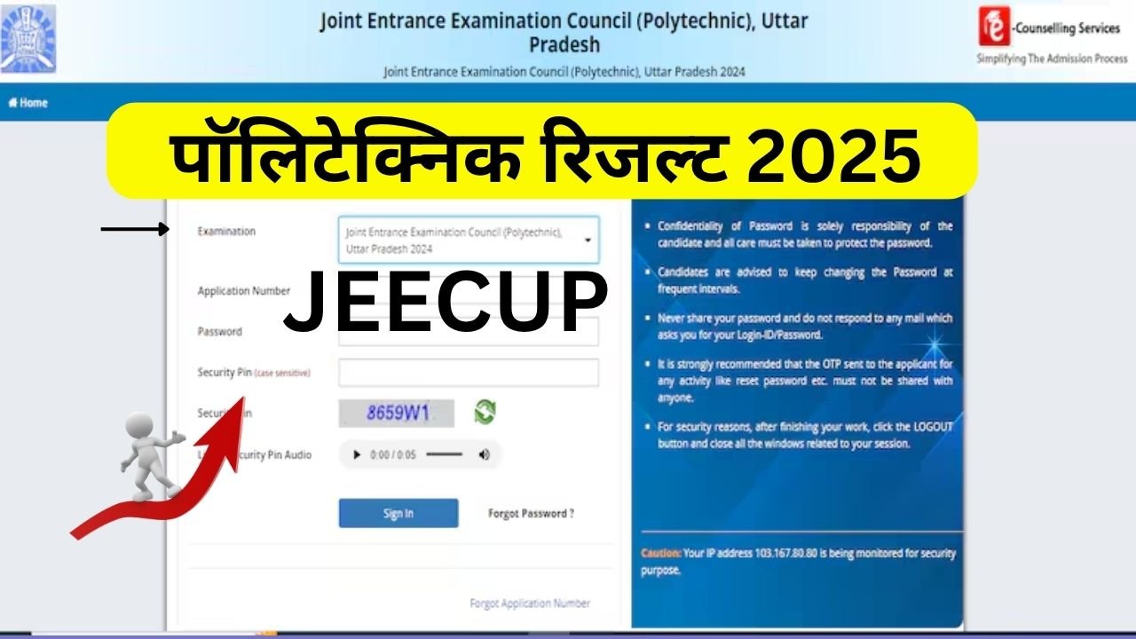 UP Polytechnic Result 2025