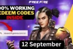 Free Fire Redeem Codes